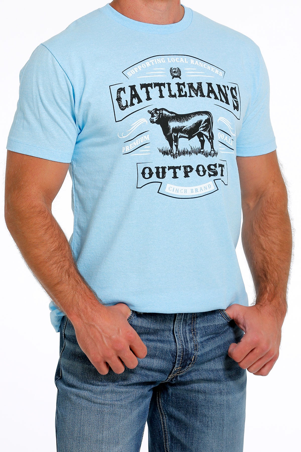 Cinch Men's Cattleman's Outpost Tee
