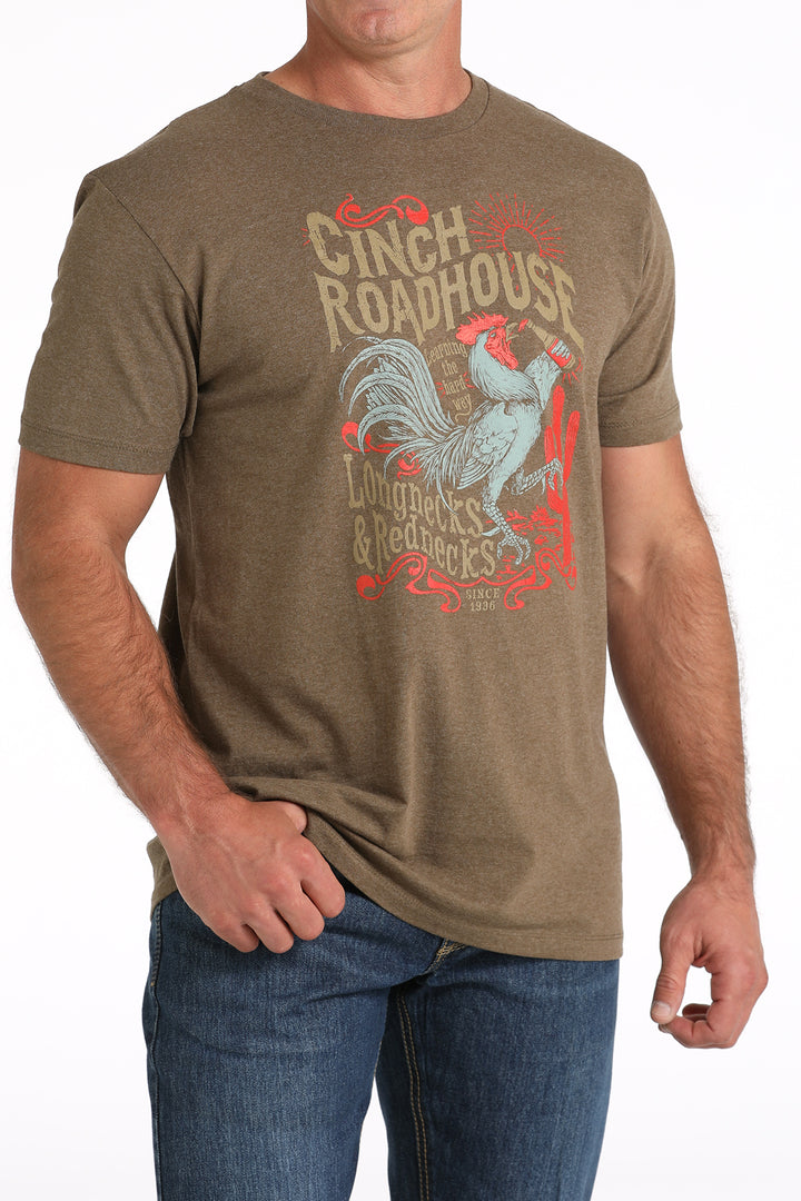 Cinch Men's Brown Roadhouse Tee