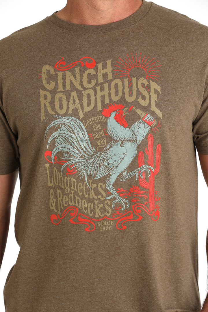 Cinch Men's Brown Roadhouse Tee