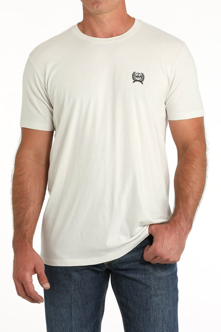 Cinch Men's White Rifle Club Tee