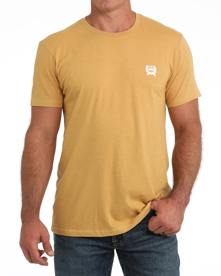 Cinch Men's Gold Cowboy and Country Graphic Tee