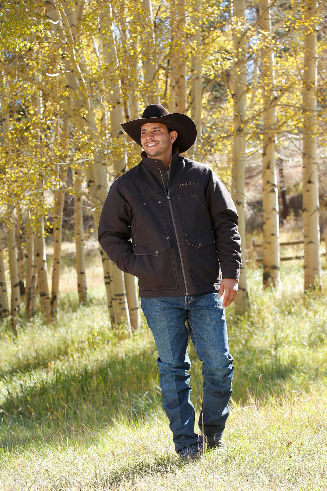 Cinch Men's Brown Concealed Carry Canvas Jacket – West 20 Saddle