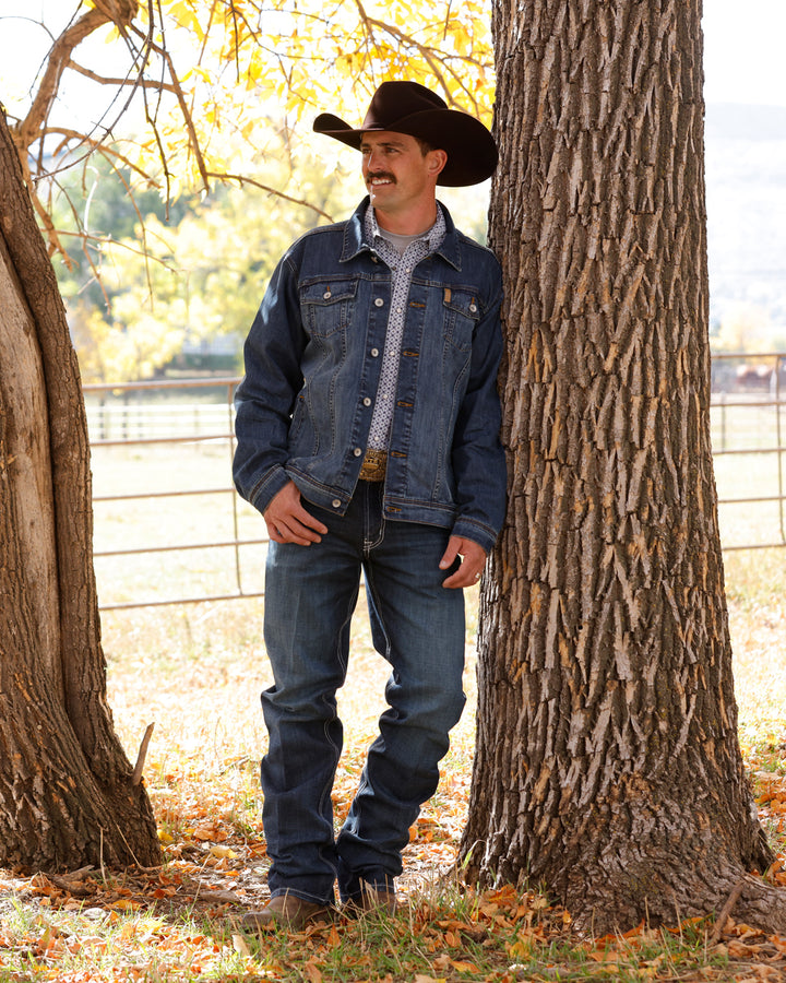 Cinch Men's Indigo Denim Trucker Jacket