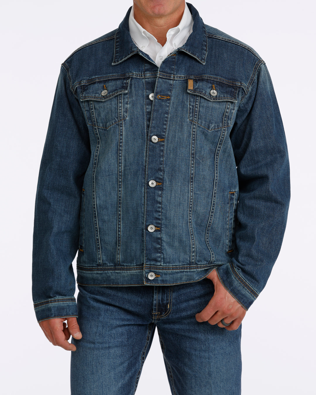 Cinch Men's Indigo Denim Trucker Jacket