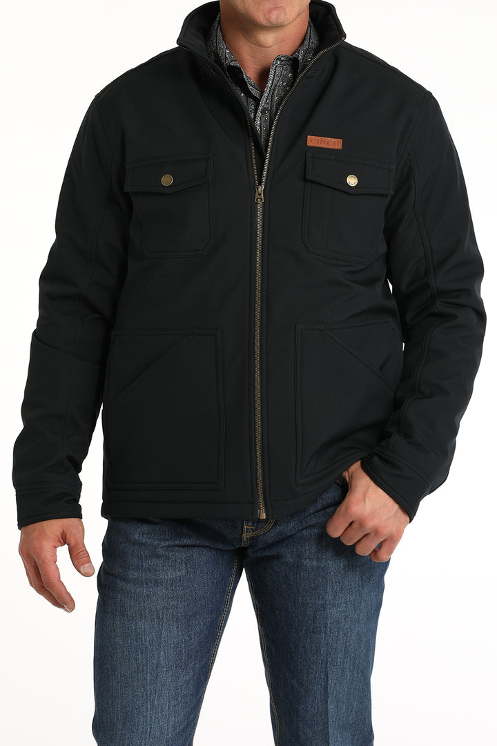 Cinch Men's Black Textured Concealed Carry Jacket