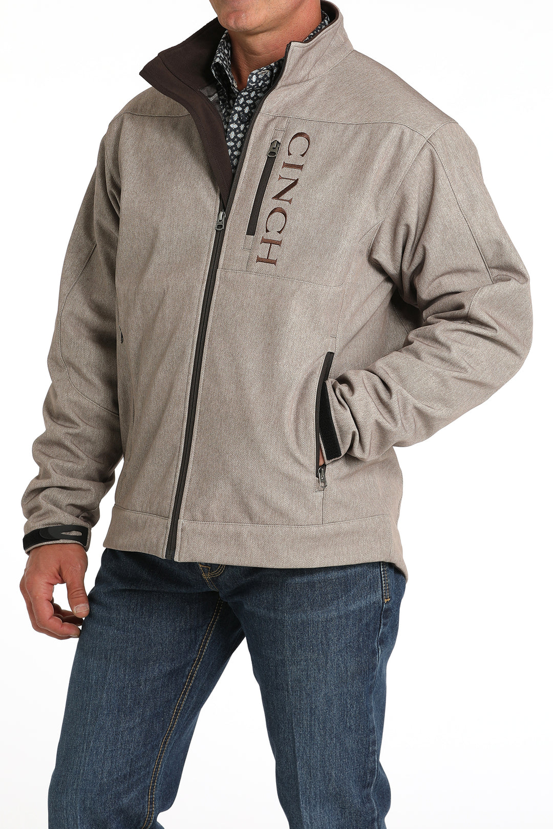 Cinch Men's Tan Bonded Jacket