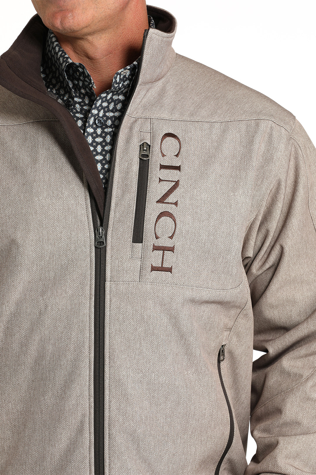 Cinch Men's Tan Bonded Jacket