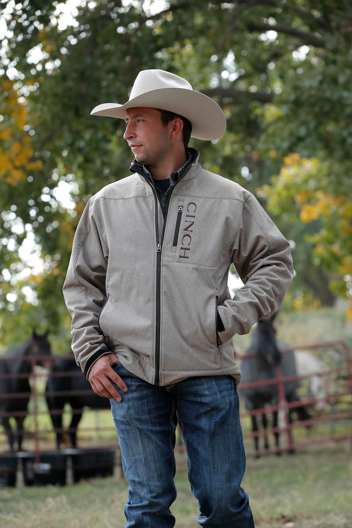 Cinch Men's Tan Bonded Jacket