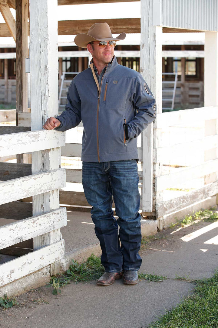 Cinch Men's Blue Bonded Jacket