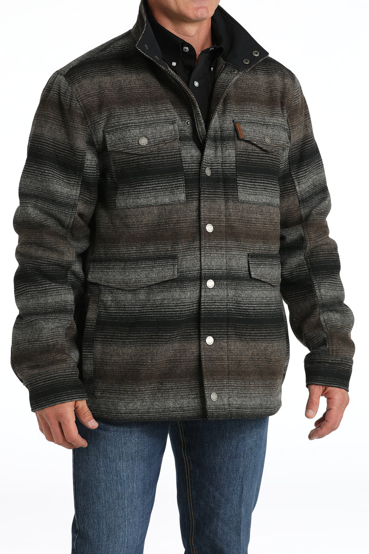 Cinch Men's Gray Frontier Coat