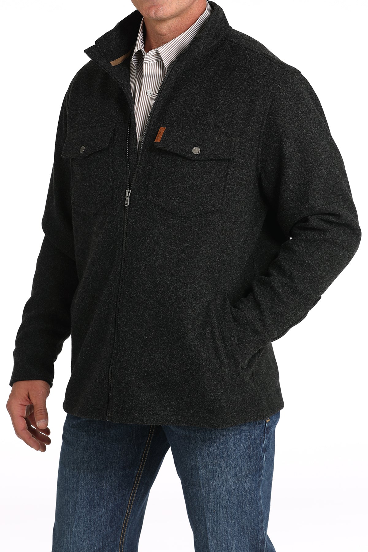 Cinch Men's Black Shirt Jacket – West 20 Saddle Co.