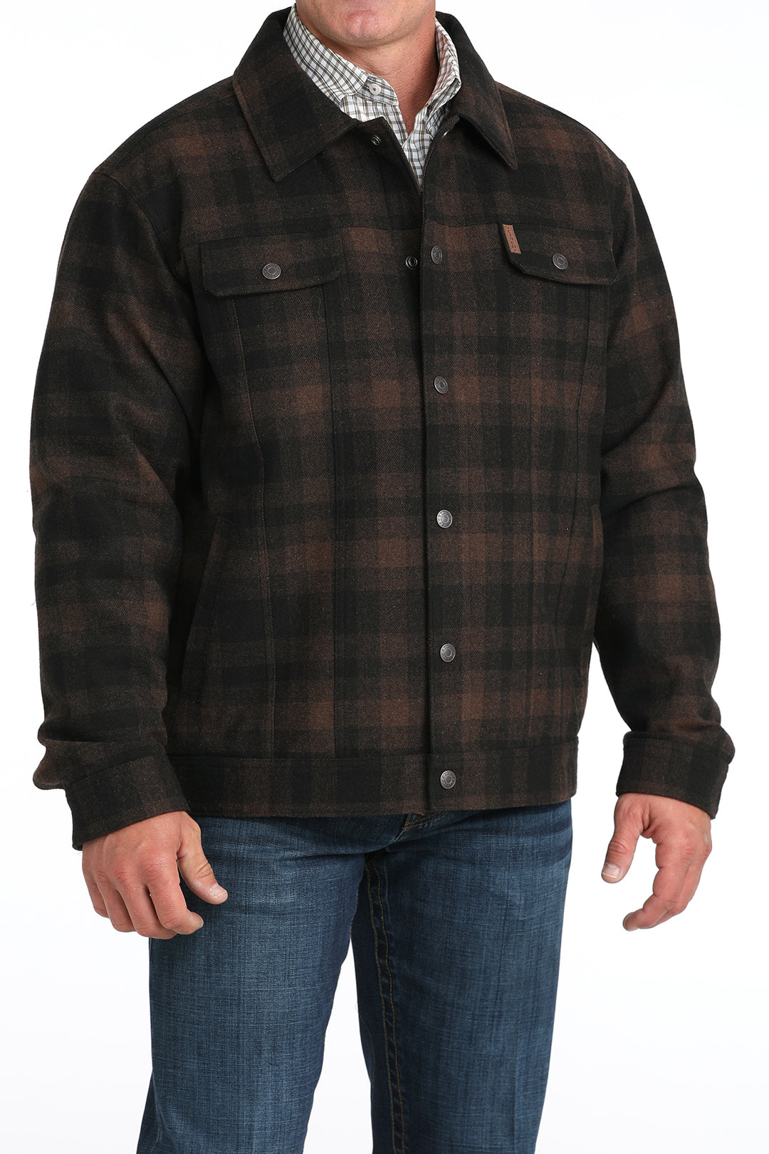 Cinch Men's Brown Trucker Jacket