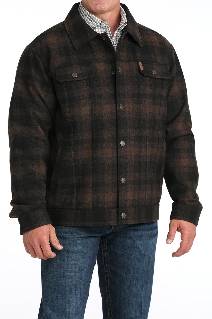 Cinch Men's Brown Trucker Jacket