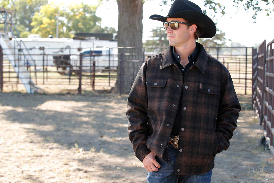 Cinch Men's Brown Trucker Jacket
