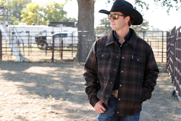 Cinch Men's Brown Trucker Jacket