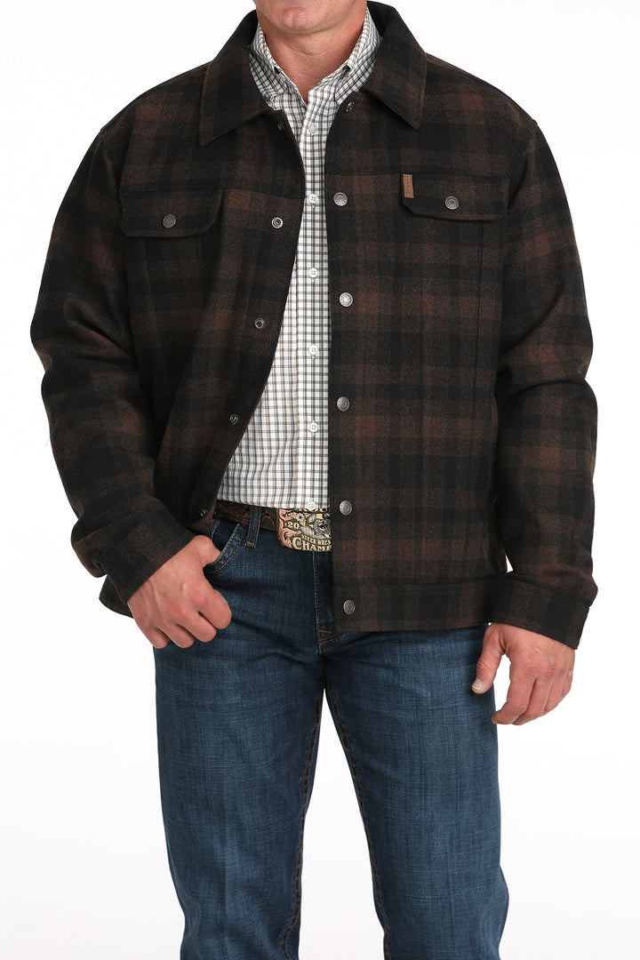 Cinch Men's Brown Trucker Jacket