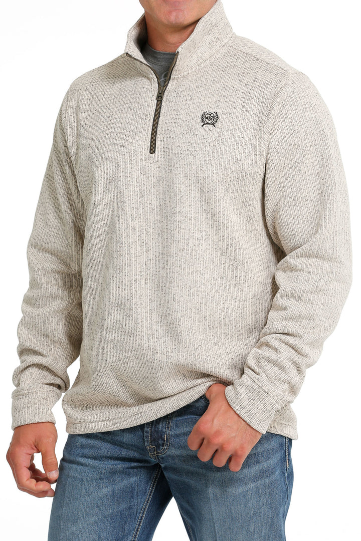 Cinch Men's Stone Quarter Zip Sweater Knit Jacket