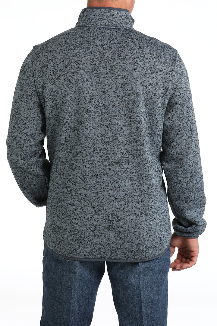 Cinch Men's Blue Sweater Knit Pullover