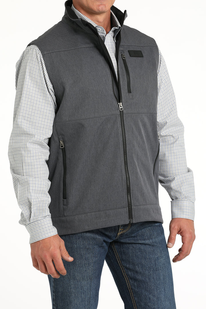 Cinch Men's Navy Softshell Vest