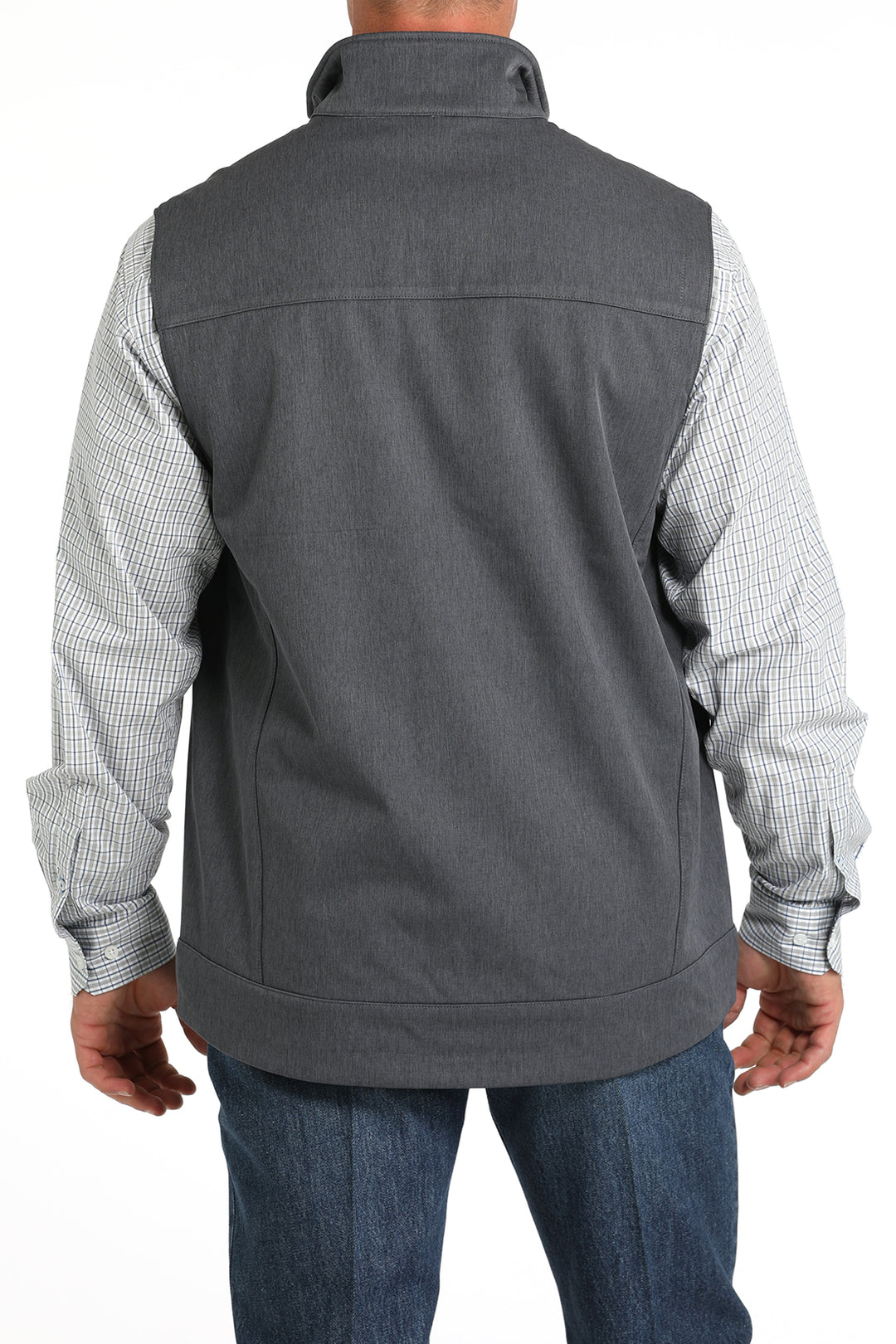 Cinch Men's Navy Softshell Vest