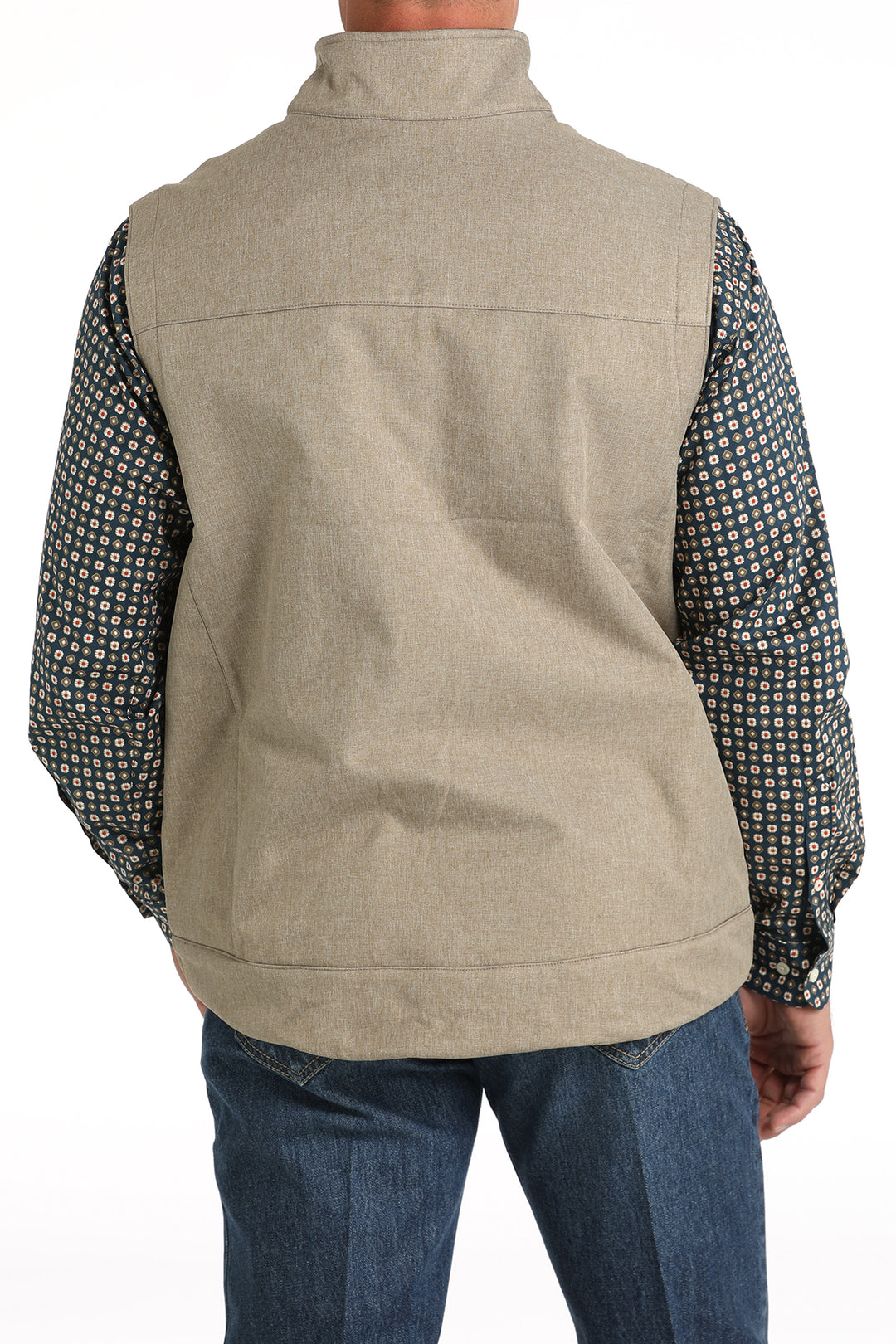 Cinch Men's Stone Gray Concealed Carry Bonded Vest