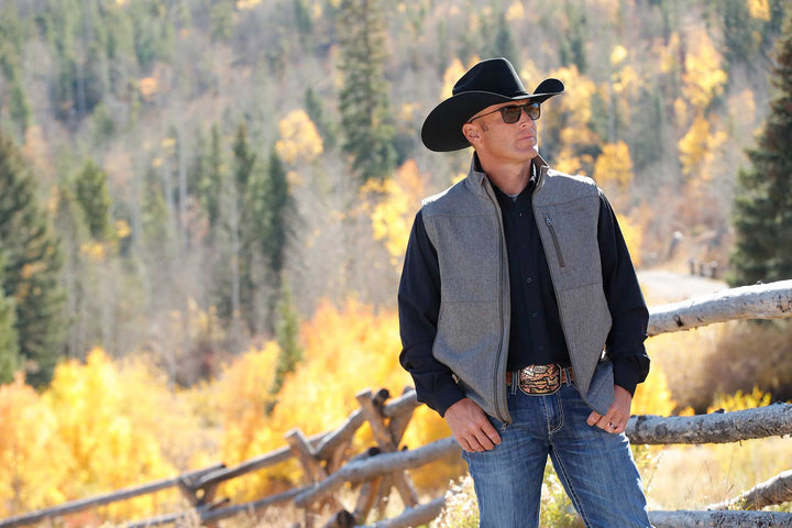 Cinch Men's Olive Concealed Carry Bonded Vest