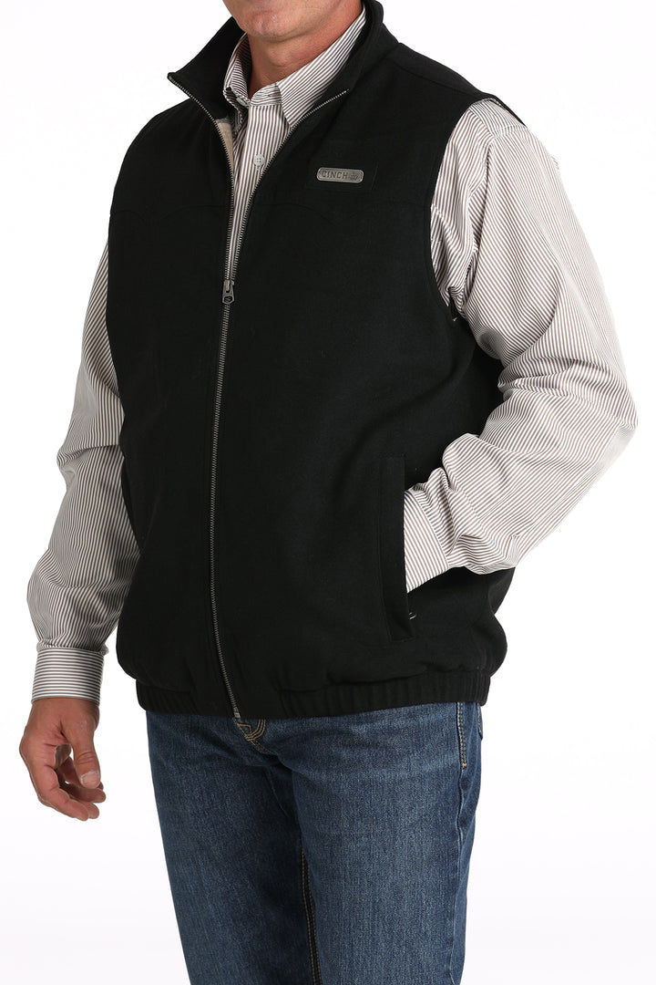 Cinch Men's Black Concealed Carry Western Vest