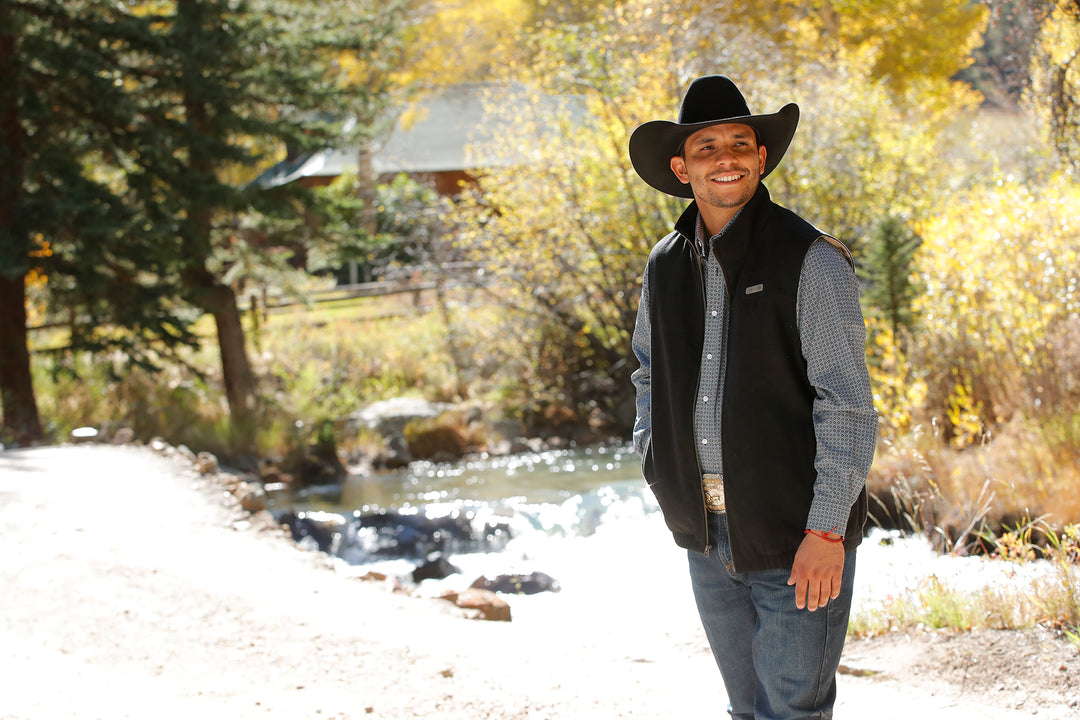 Cinch Men's Black Concealed Carry Western Vest