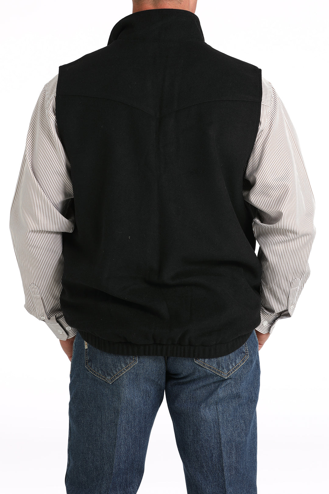 Cinch Men's Black Concealed Carry Western Vest