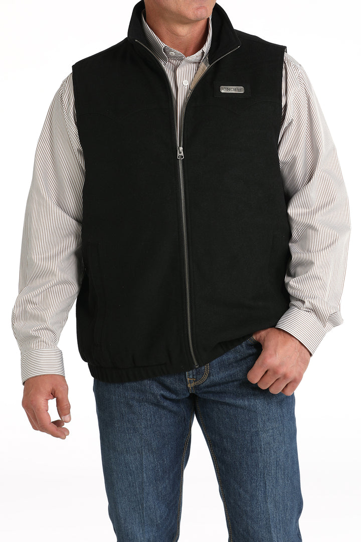 Cinch Men's Black Concealed Carry Western Vest