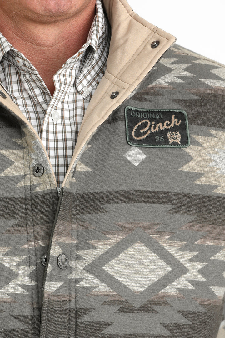Cinch Men's Olive Reversible Quilted Vest