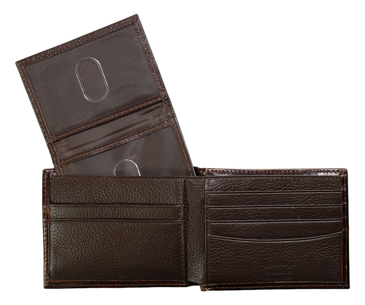 Nocona Brown Floral Embossed Bifold Wallet - West 20 Saddle Co.