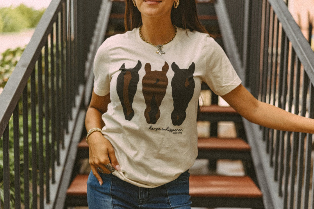 Rodeo Hippie Natural Horse Whisperer Tee