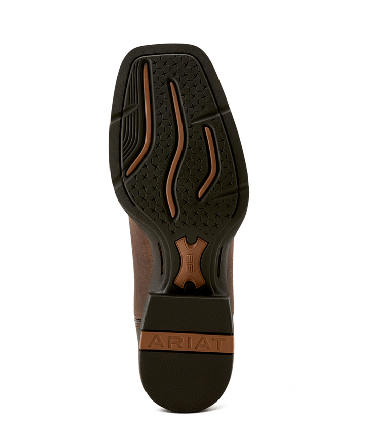 Ariat Men's Rich Oak Sport Rustler Wide Square Toe Boot