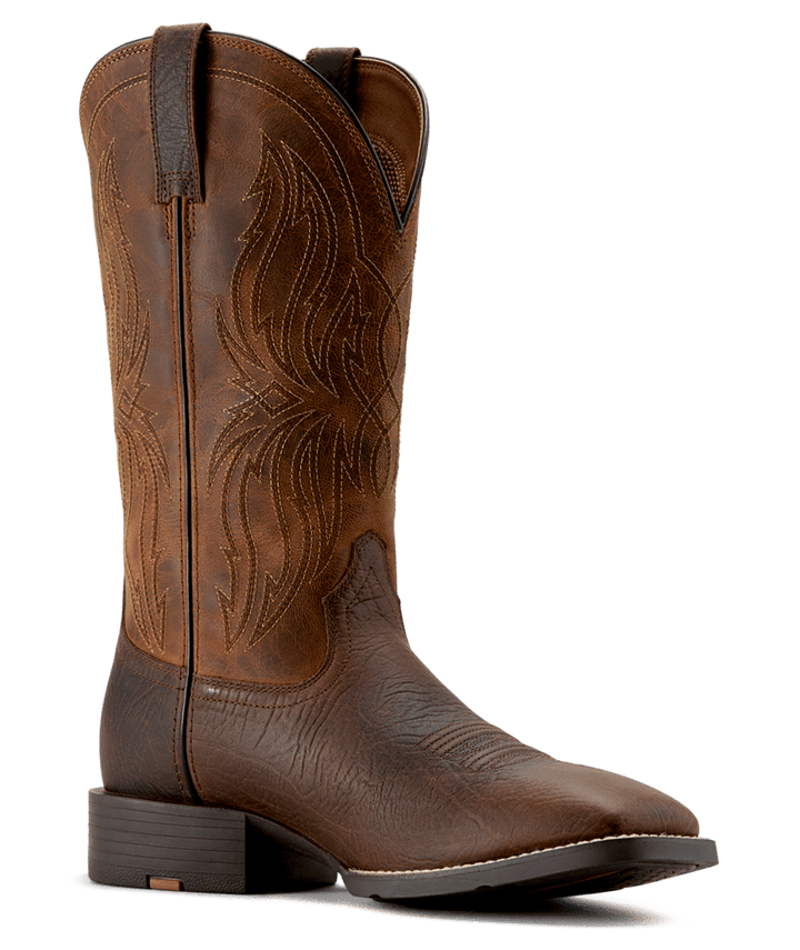 Ariat Men's Rich Oak Sport Rustler Wide Square Toe Boot