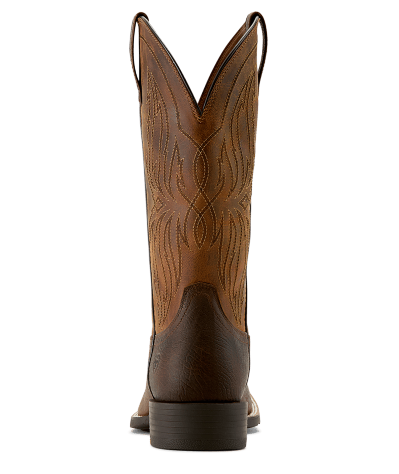 Ariat Men's Rich Oak Sport Rustler Wide Square Toe Boot