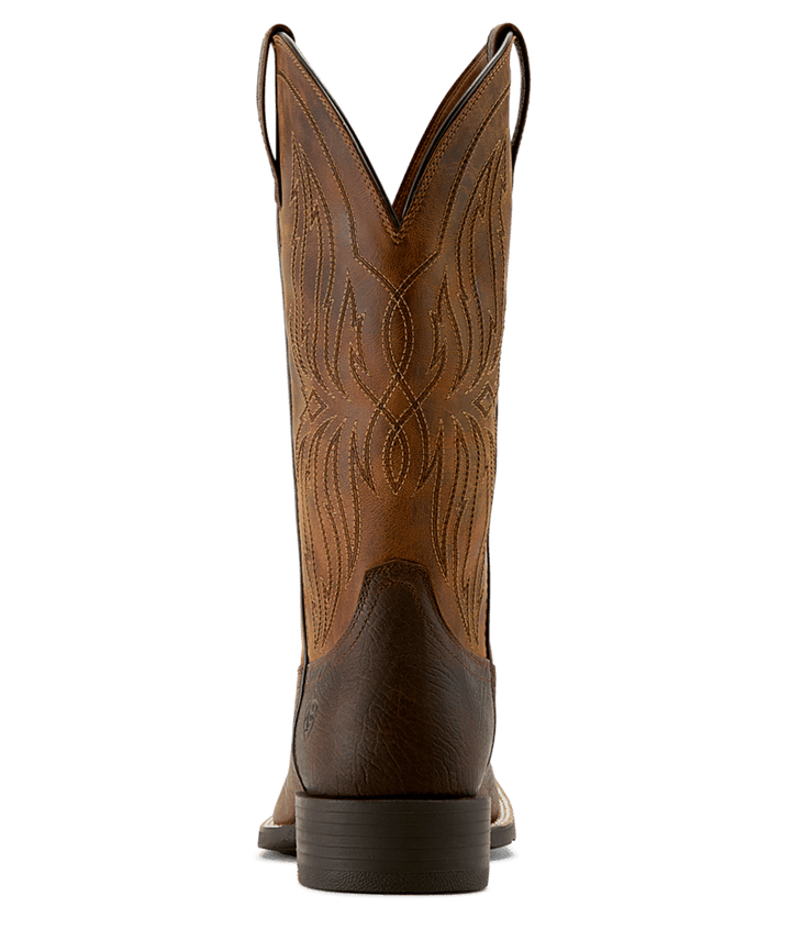 Ariat Men's Rich Oak Sport Rustler Wide Square Toe Boot