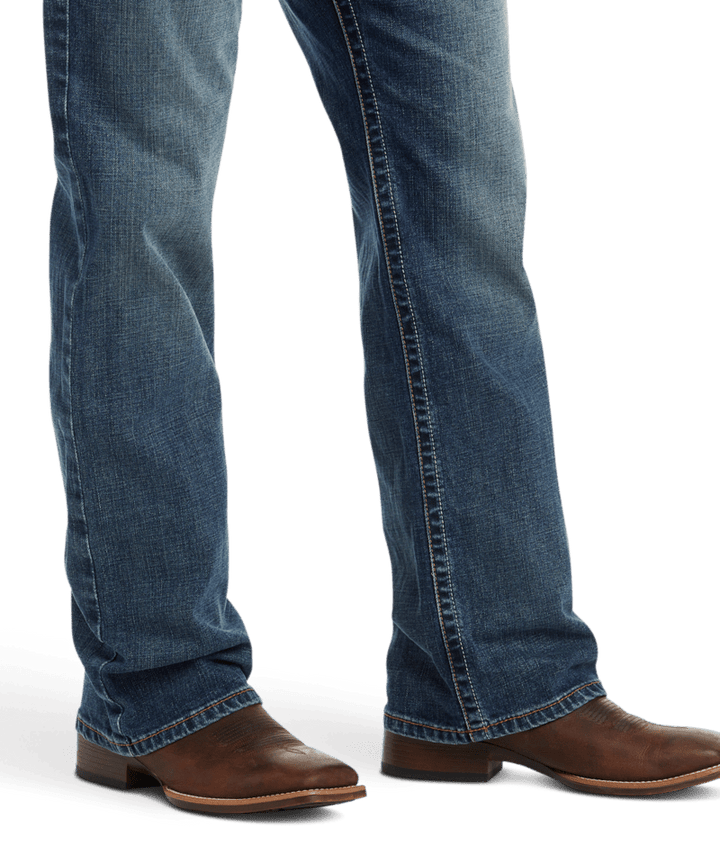 Ariat Men's M4 Silverton Low Rise Preston Bootcut Jean