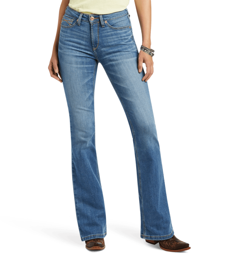 Ariat Women's Tennessee REAL High Rise Daniela Boot Cut Jean