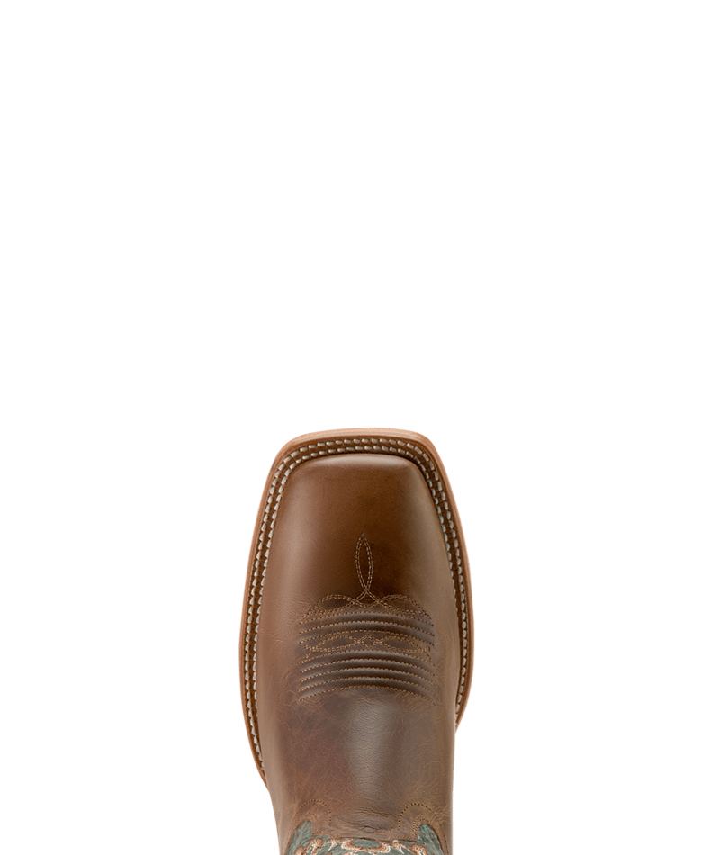 Ariat Totally Tan Wiley Wide Square Toe Boot