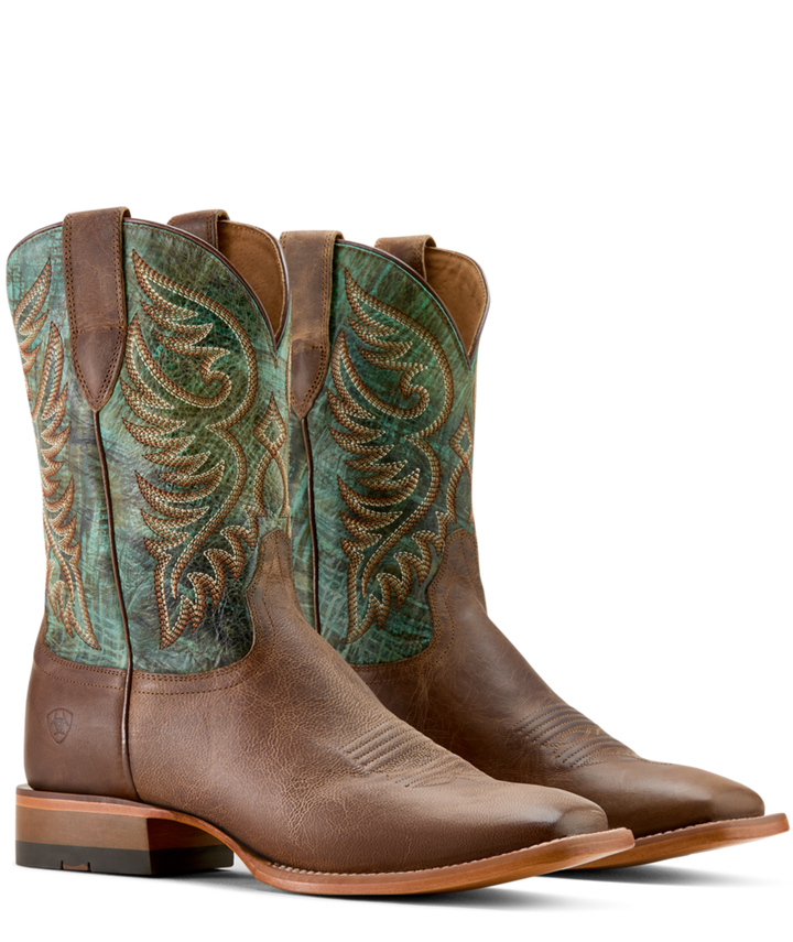 Ariat Totally Tan Wiley Wide Square Toe Boot