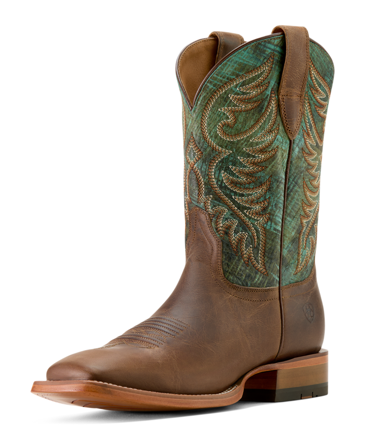 Ariat Totally Tan Wiley Wide Square Toe Boot