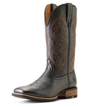 Ariat Men's Black Carbon Ricochet Cowboy Boot