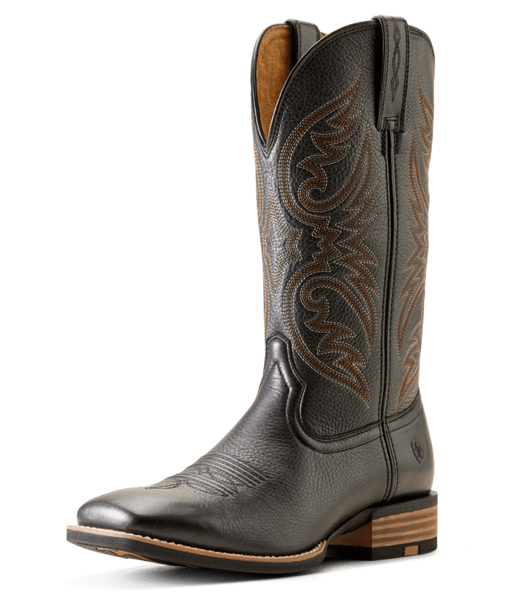 Ariat Men's Black Carbon Ricochet Cowboy Boot