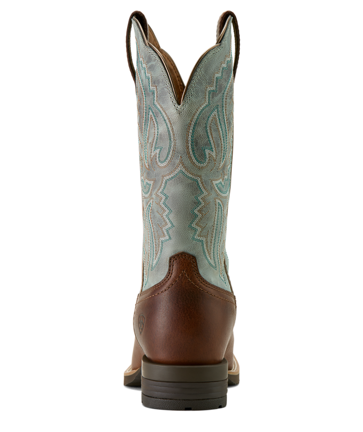 Ariat Women's Worn Denim Hybrid Ranchwork Wide Square Toe Boot