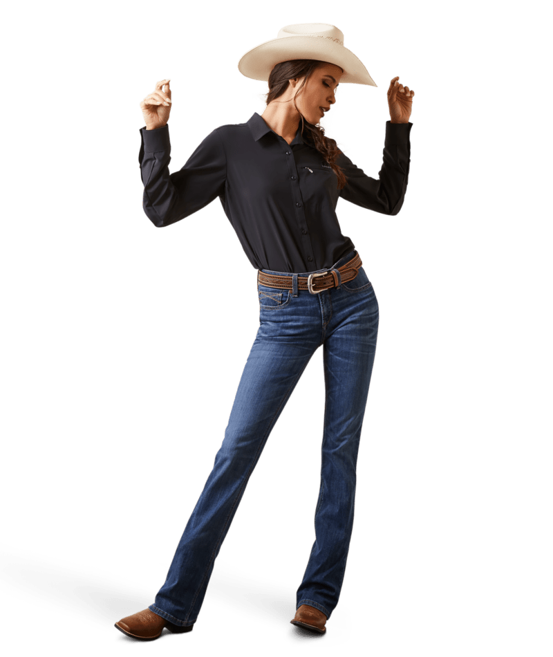 Ariat Women's REAL Perfect Rise Leila Bootcut Jean