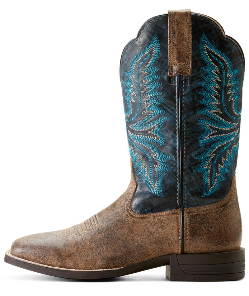 Ariat Men's Royal Navy Brush Creek Cowboy Boot