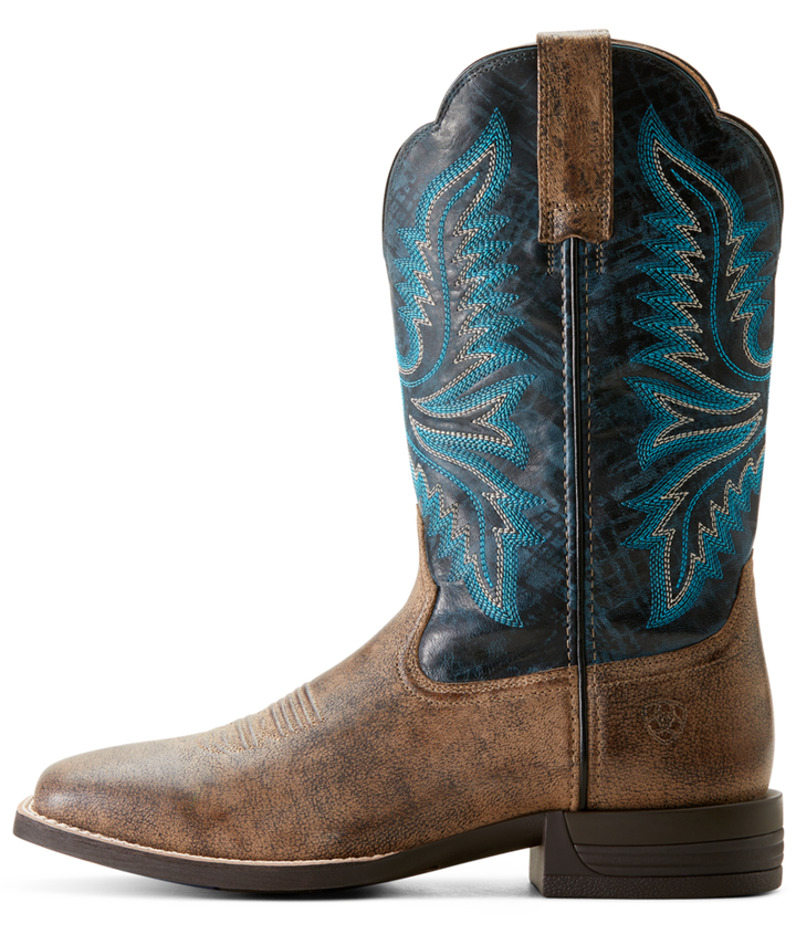 Ariat Men's Royal Navy Brush Creek Cowboy Boot