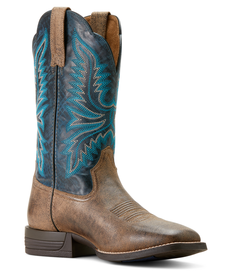 Ariat Men's Royal Navy Brush Creek Cowboy Boot