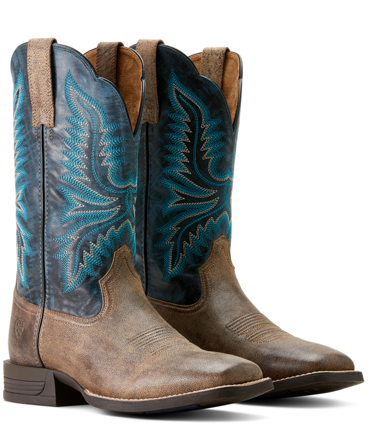 Ariat Men's Royal Navy Brush Creek Cowboy Boot